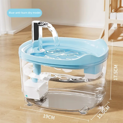 Fontaine a Eau Chat Silencieuse Filtrée Anti Surchauffe