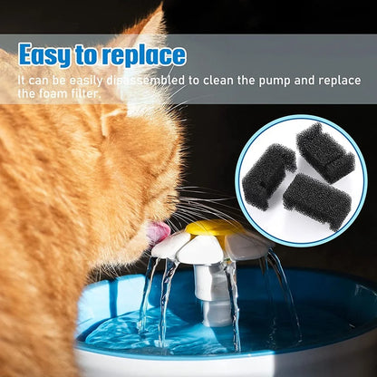 Éponges Filtrantes de Rechange pour Fontaine a Eau Chat
