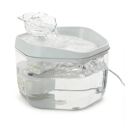 Fontaine a eau Chat Compacte 1.2L Rechargeable USB