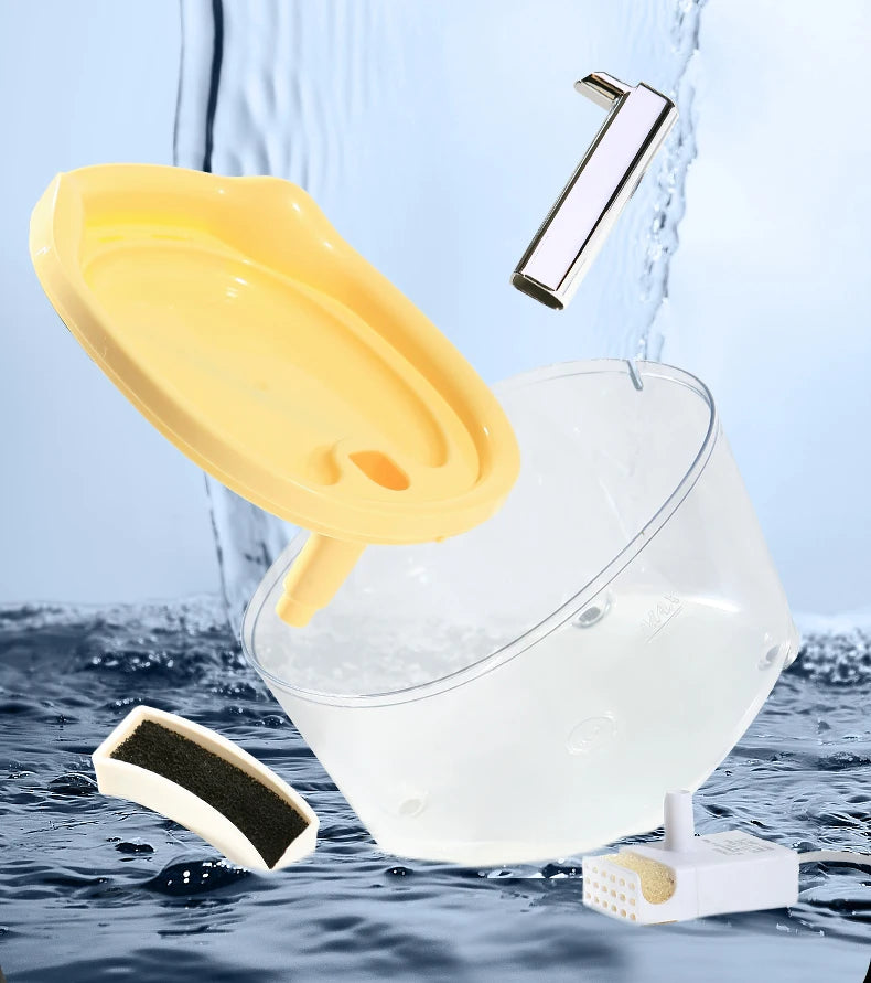 Fontaine a Eau Chat Silencieuse Filtrée Anti Surchauffe